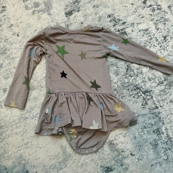 Posh Peanut Long Sleeve Skirted Onesie - 3-6 months - Picture 2 of 5